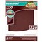 Ali Industries 4474 Gator 9 x 11 In. Waterproof Garnet Sandpaper 220 Grit 5 Pack